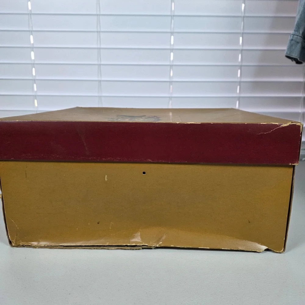 Stetson Fedora Mens 7 3/8 Dark Grey Royal De Luxe Gun Club Felt Feather Hat Box‎